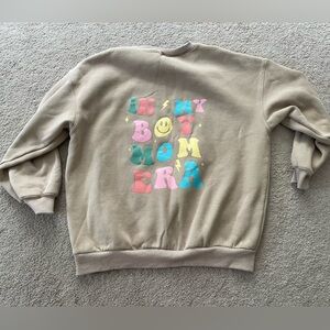 Anrabess Boy Mom Era Sweatshirt (size small)